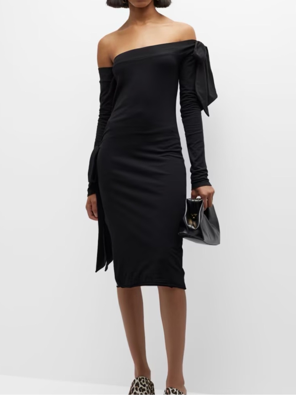 Rotate Birger Christensen Beca Asymmetric Cutout dress size 8 NWT